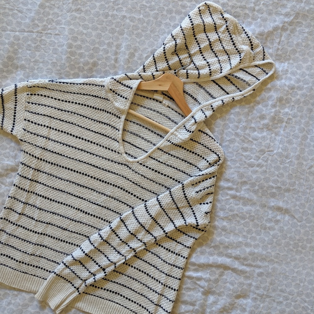 GAP Hooded Knit Sweater